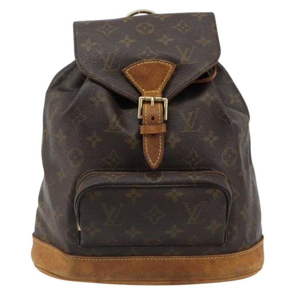 Louis Vuitton Monogram Montsouris PM Backpack Brown